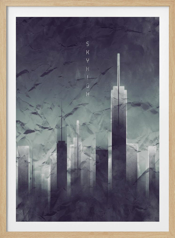Grafik SKYHIGH Vintage Look | Poster