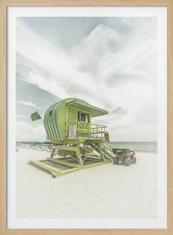 Vintage Florida Flair am Miami Beach | Poster