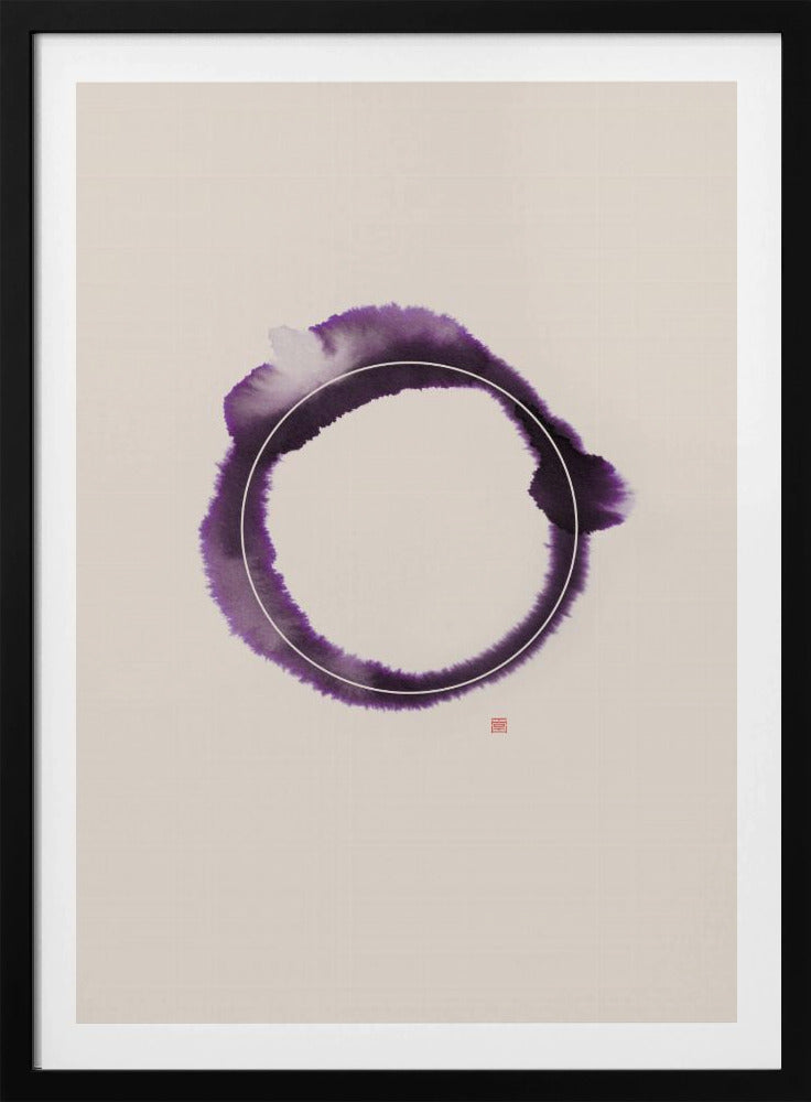 Kreis Nr. 3 | Rose | Poster