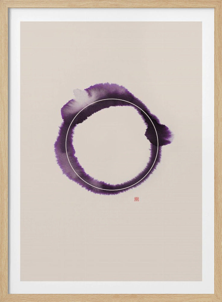 Kreis Nr. 3 | Rose | Poster