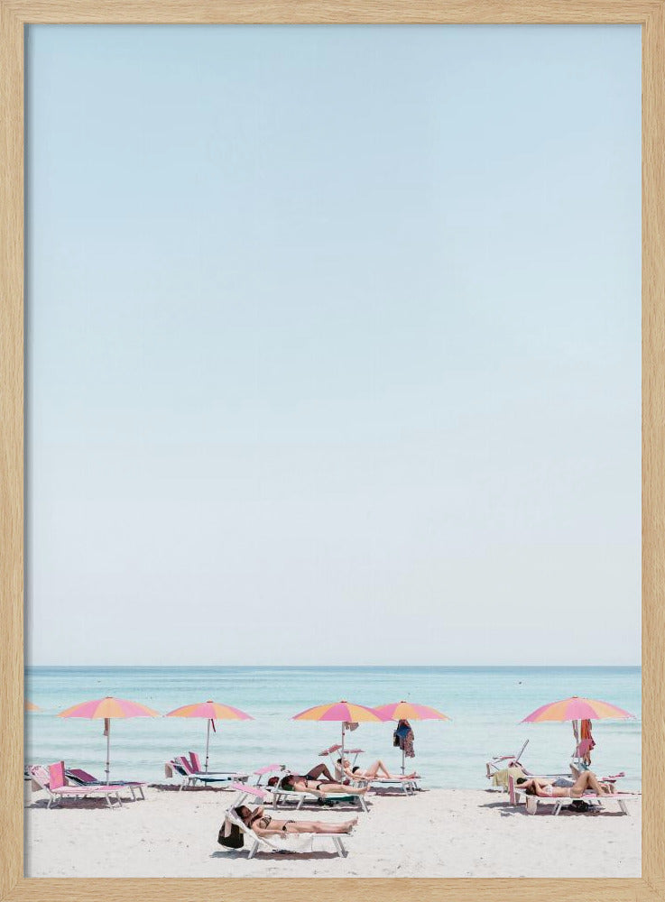 Strandleben 4 | Poster