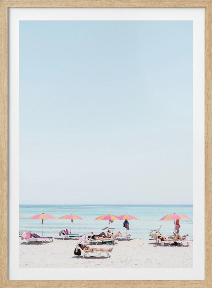 Strandleben 4 | Poster
