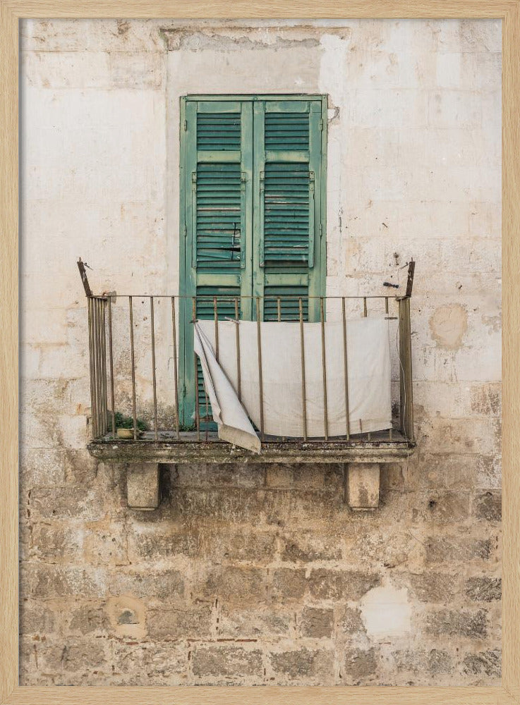 Italienische Fassade | Poster