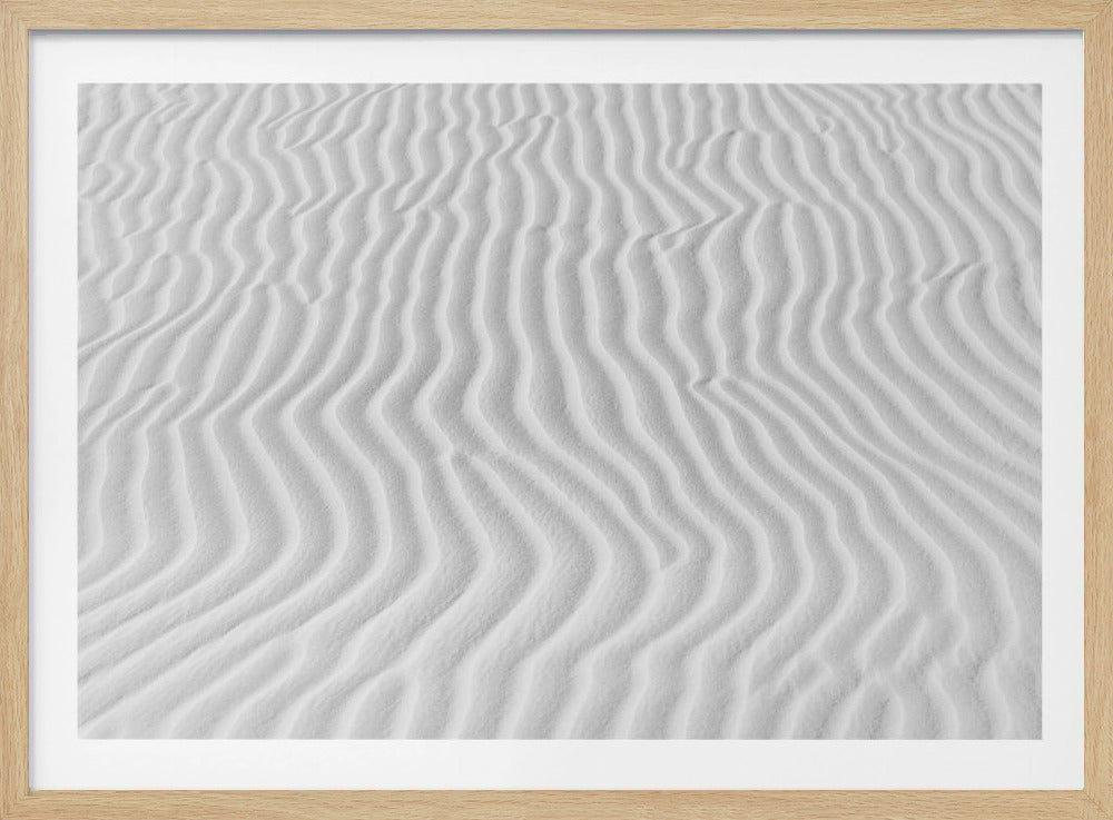 Minimalistische Sanddüne 2 | Poster