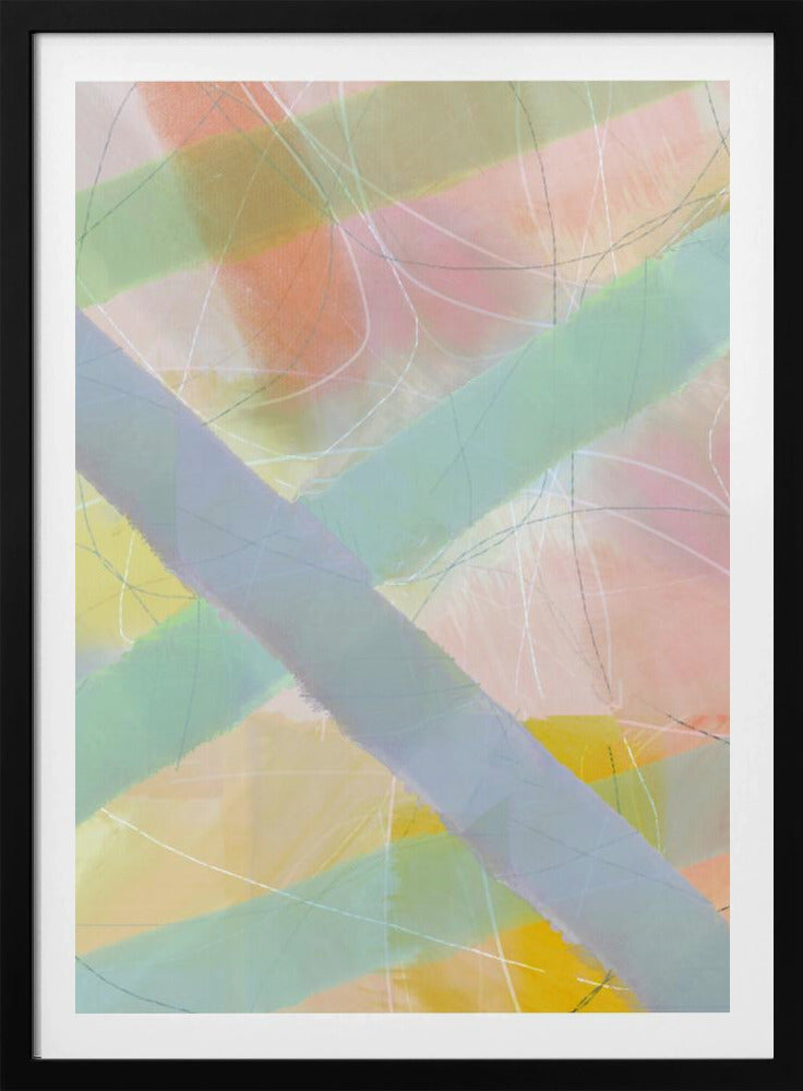 Weiche abstrakte Formen 3 | Poster