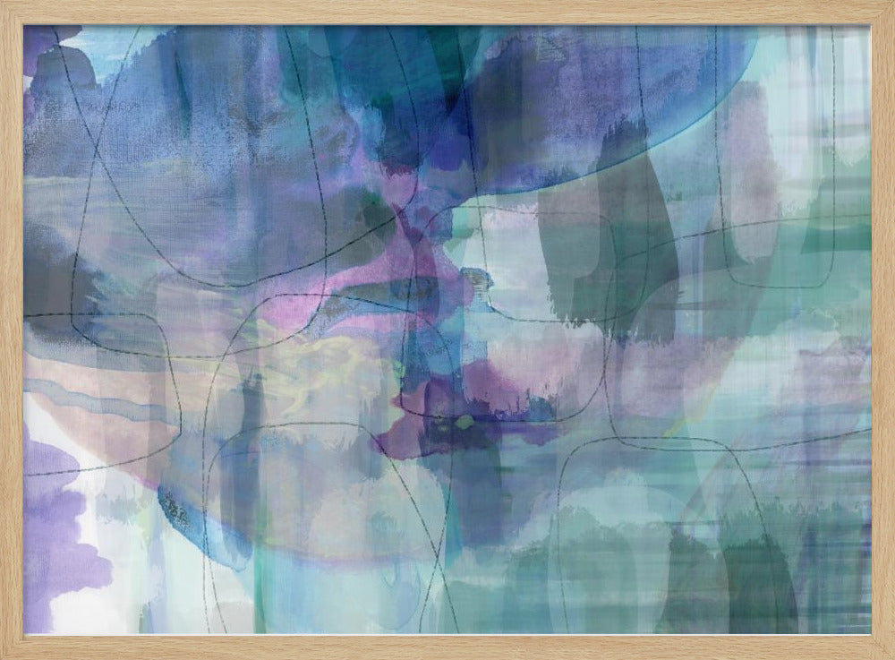 Aquarelle Blues 1 | Poster