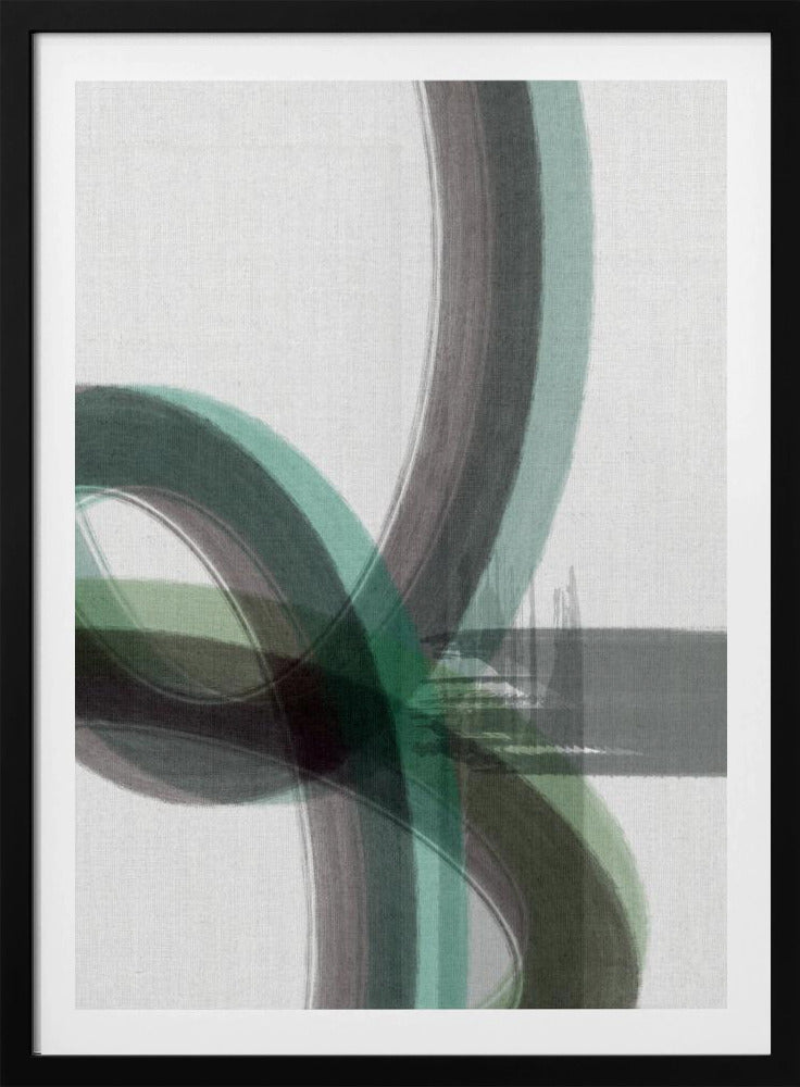 Grüne Kurve 1 | Poster