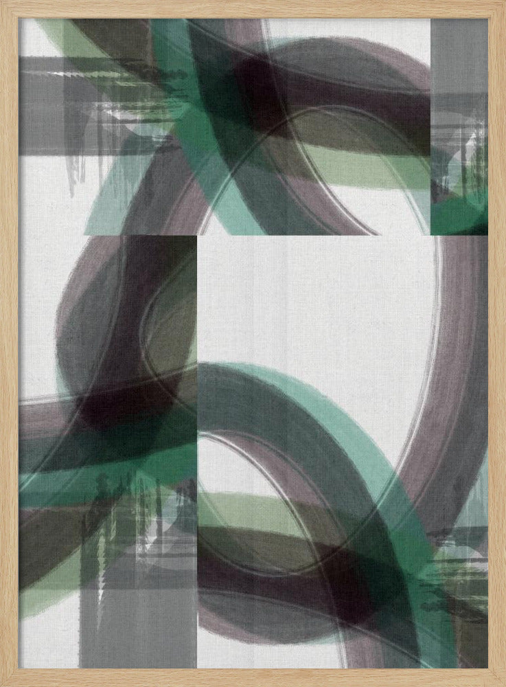 Grüne Kurve 3 | Poster