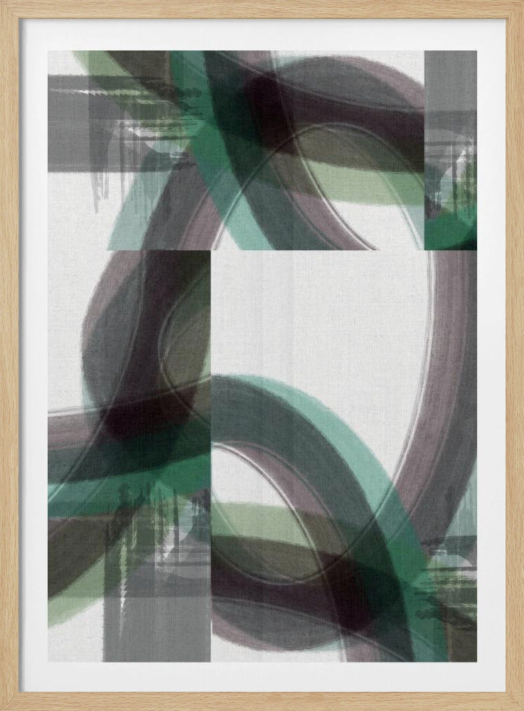 Grüne Kurve 3 | Poster