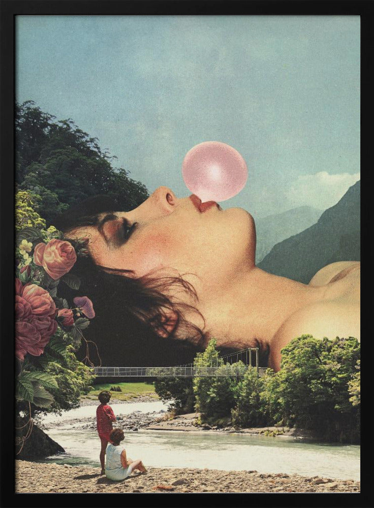 Kaugummi-Mädchen | Poster