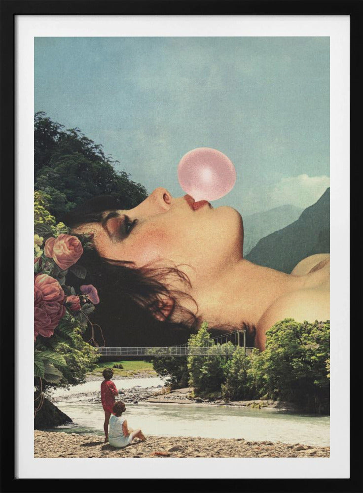 Kaugummi-Mädchen | Poster