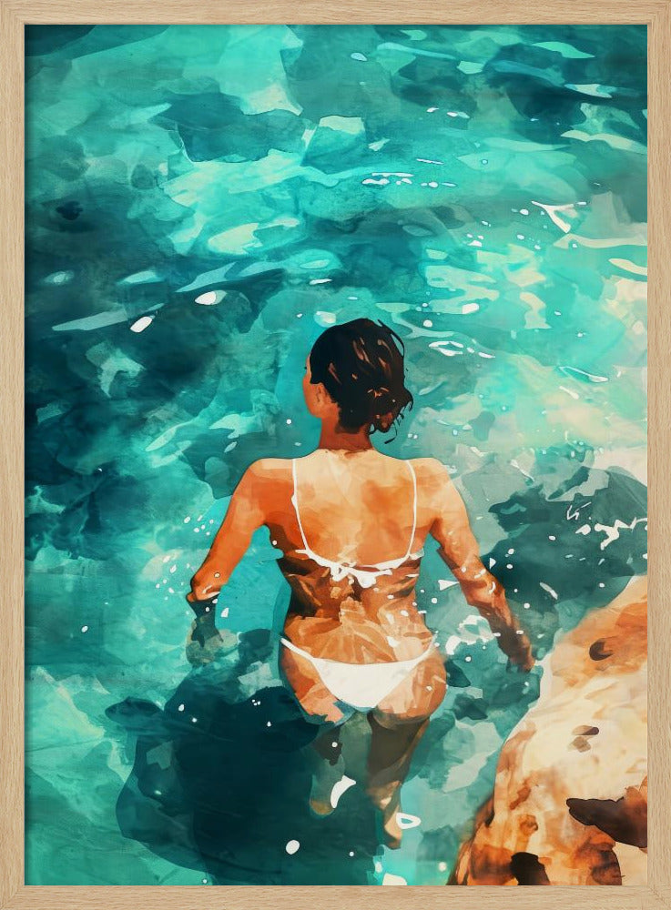 Frauenporträt 38 | Poster