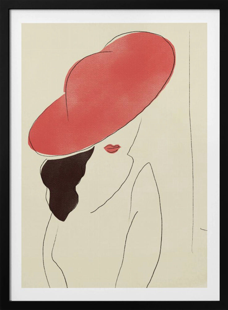 Red Hat Elegance | Poster