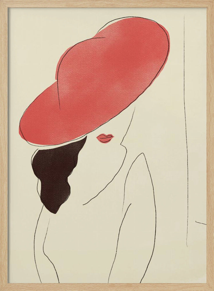 Red Hat Elegance | Poster