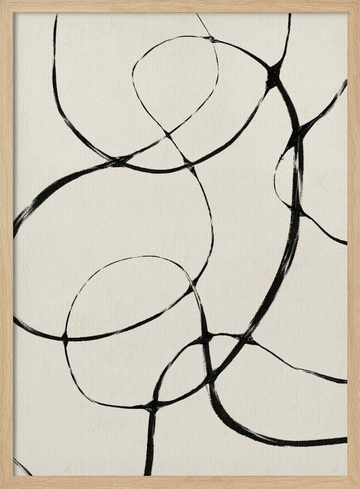 Verschlungene Linien | Poster