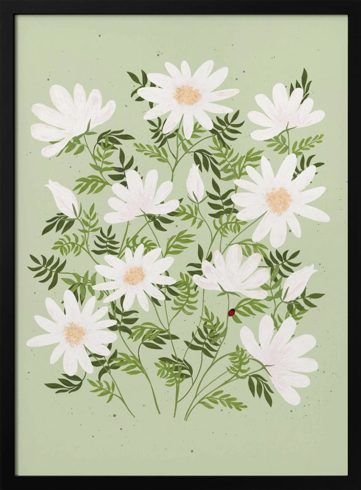 Marienkäferblumen | Poster
