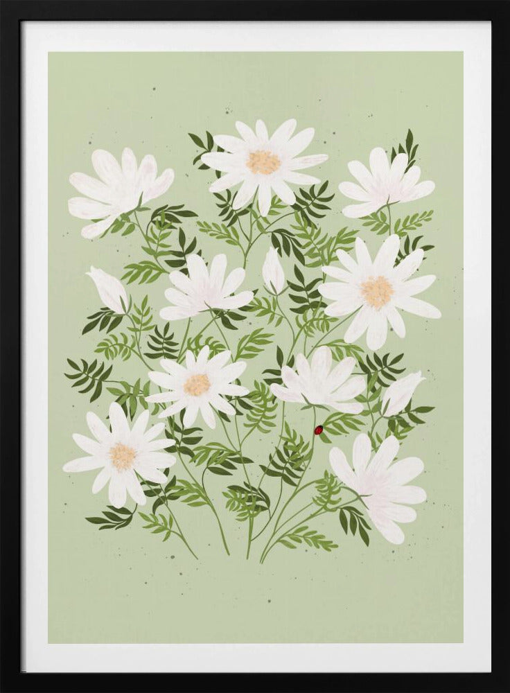 Marienkäferblumen | Poster