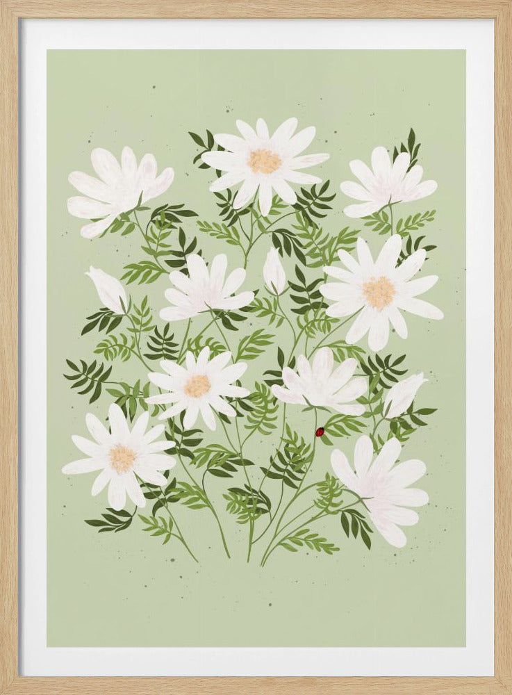 Marienkäferblumen | Poster
