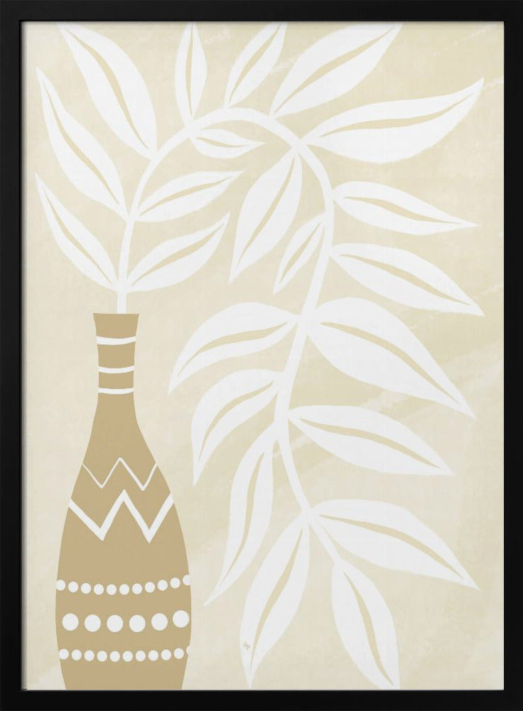 Vase Pflanze | Poster