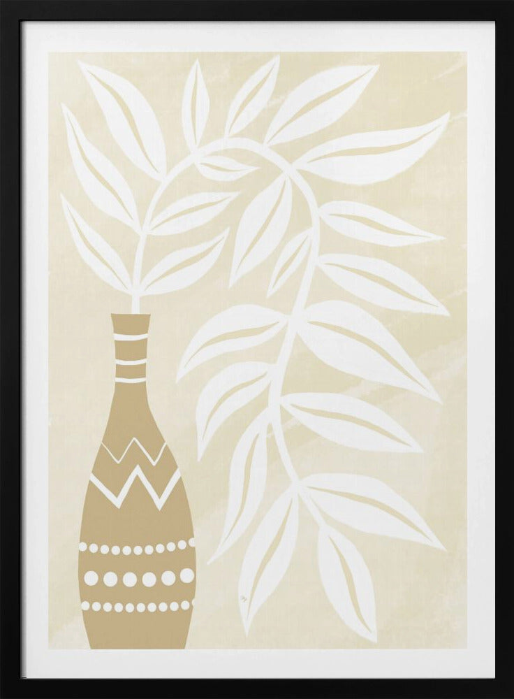 Vase Pflanze | Poster