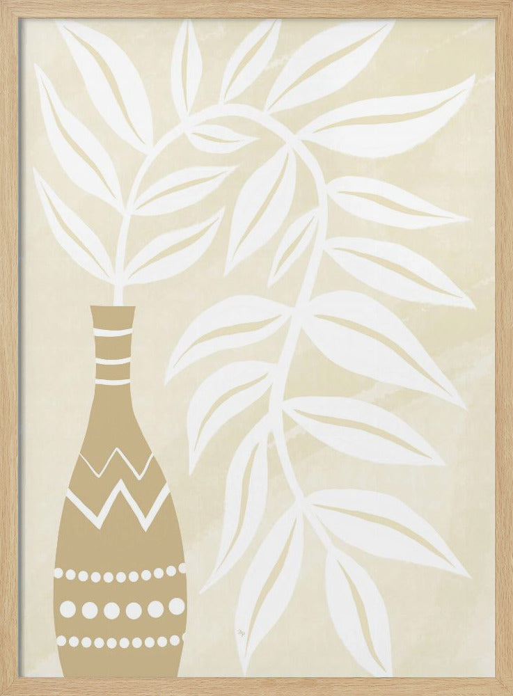 Vase Pflanze | Poster