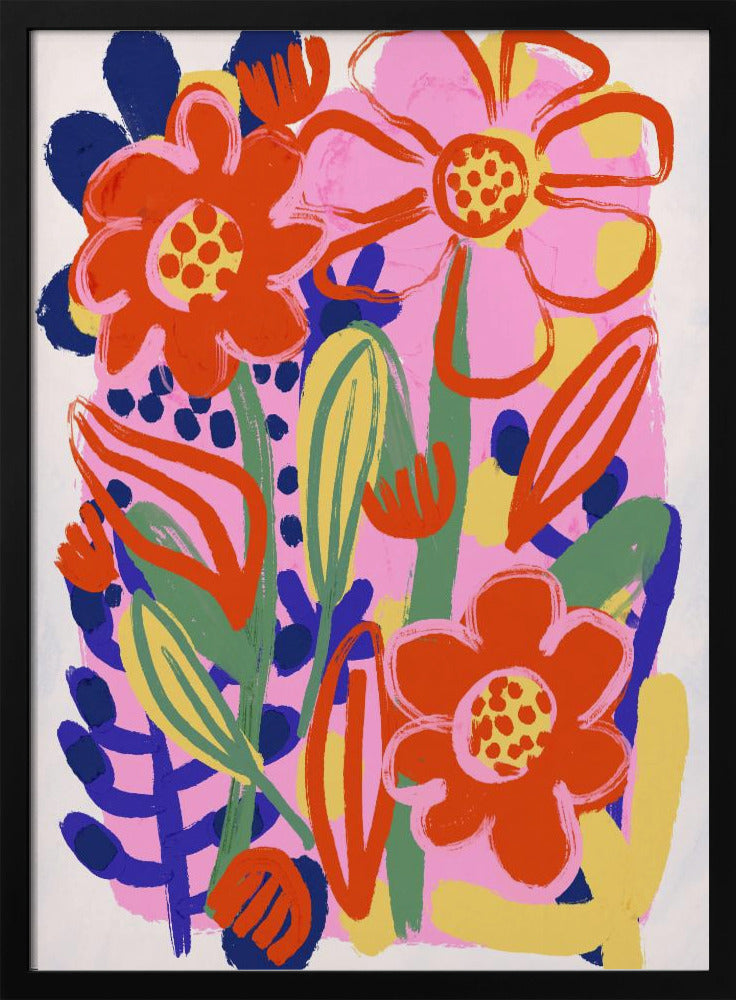 Floraler Freudenausbruch | Poster