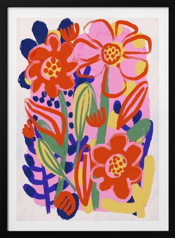Floraler Freudenausbruch | Poster