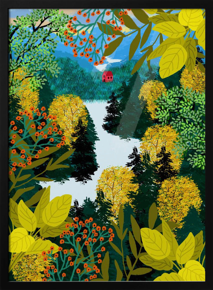 Blick vom Berg | Poster