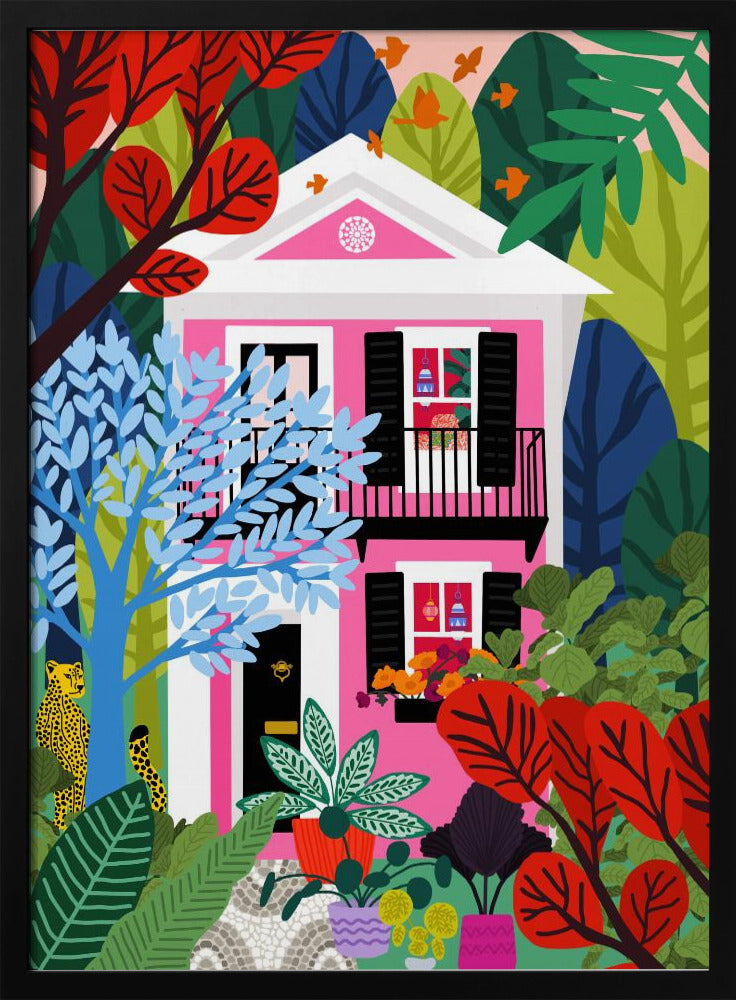 Haus im Wald | Poster