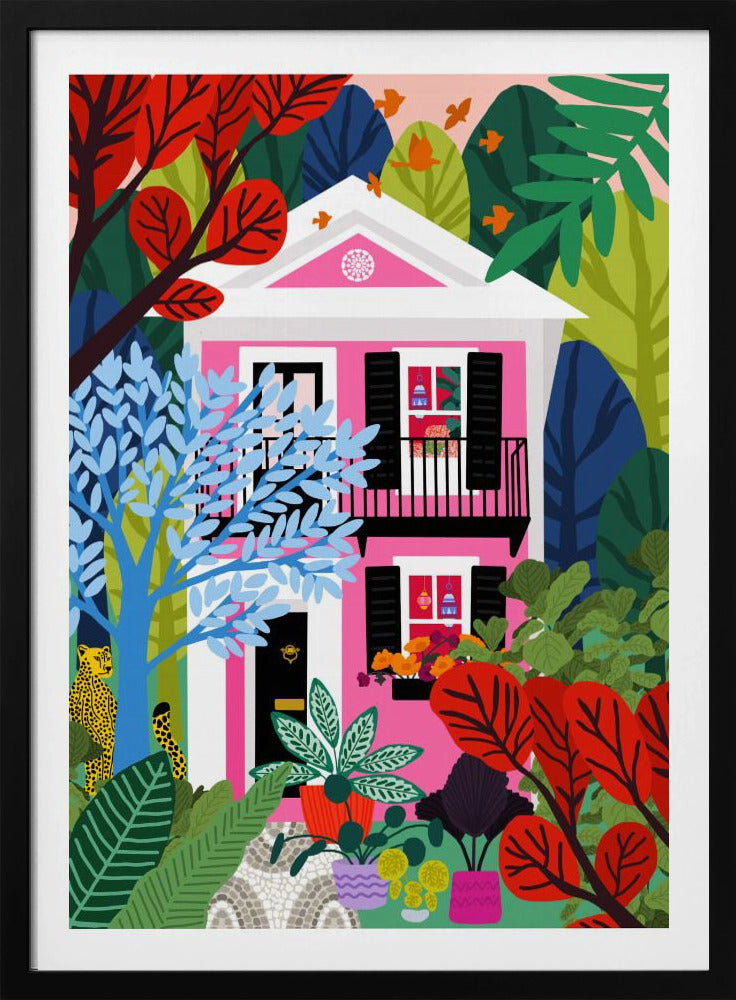 Haus im Wald | Poster