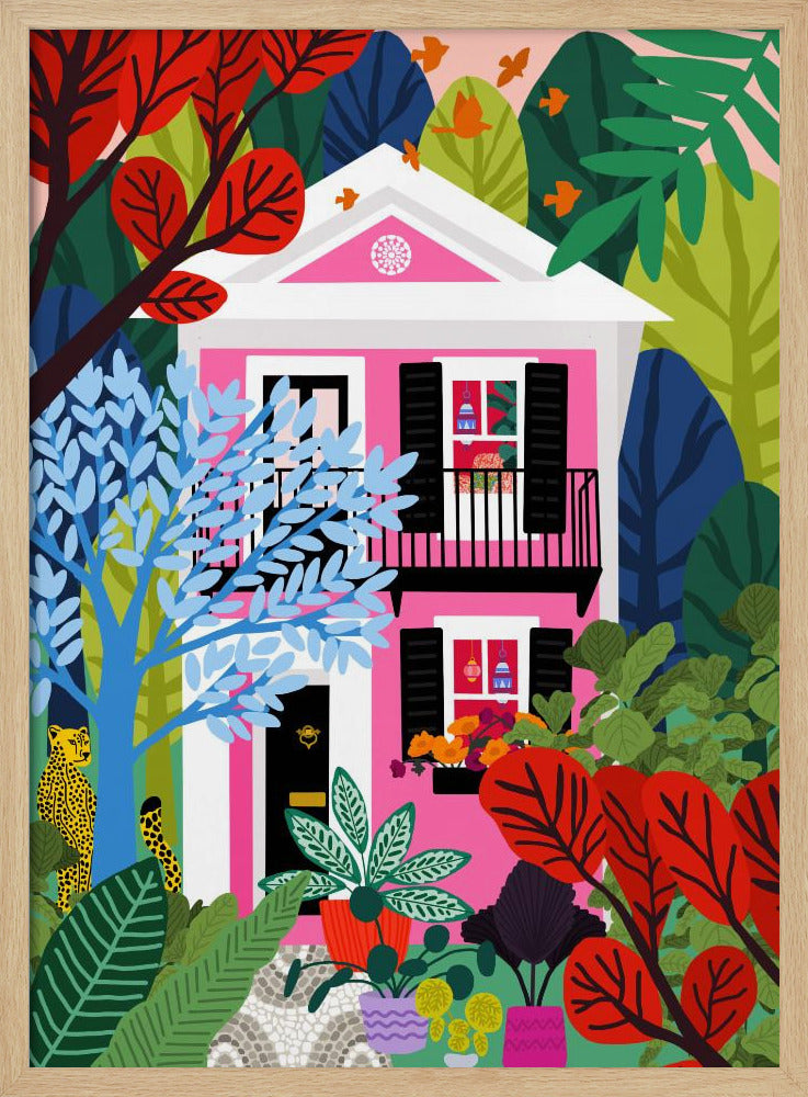 Haus im Wald | Poster