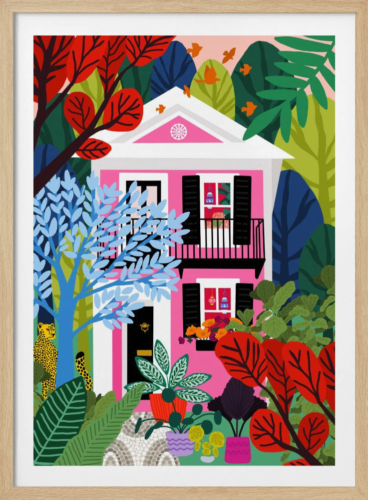 Haus im Wald | Poster