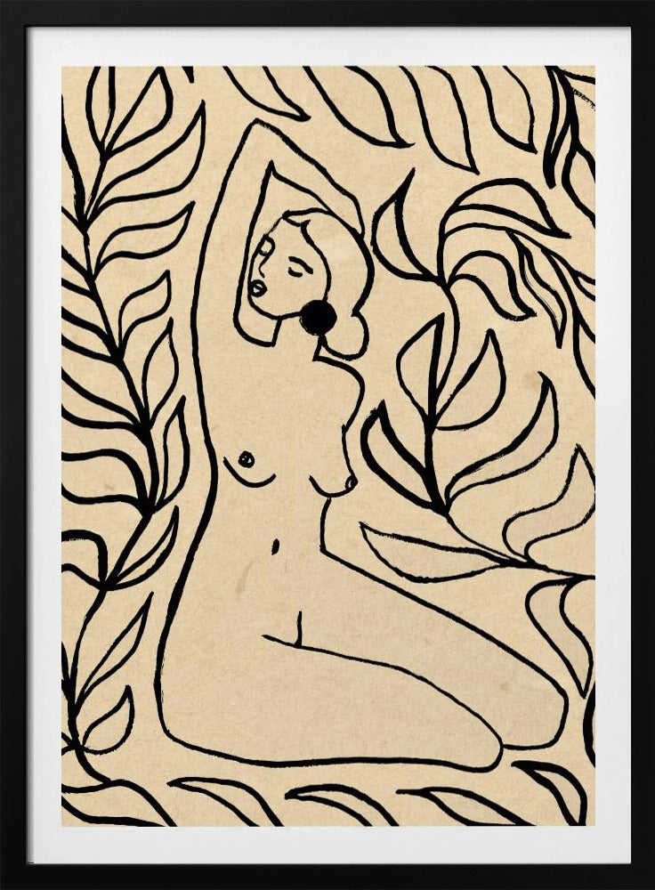 Mädchen in der Natur | Poster