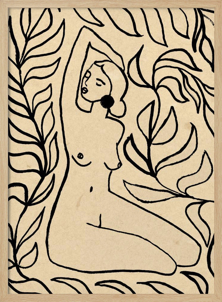 Mädchen in der Natur | Poster