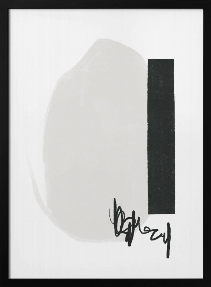 Monochrome Balance | Poster