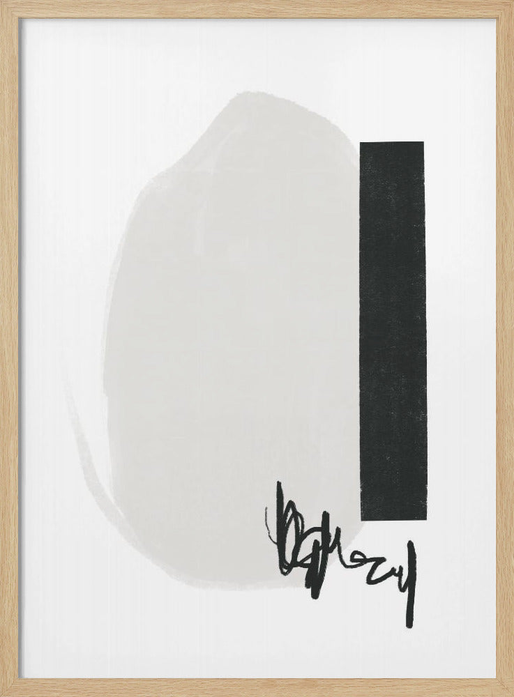 Monochrome Balance | Poster
