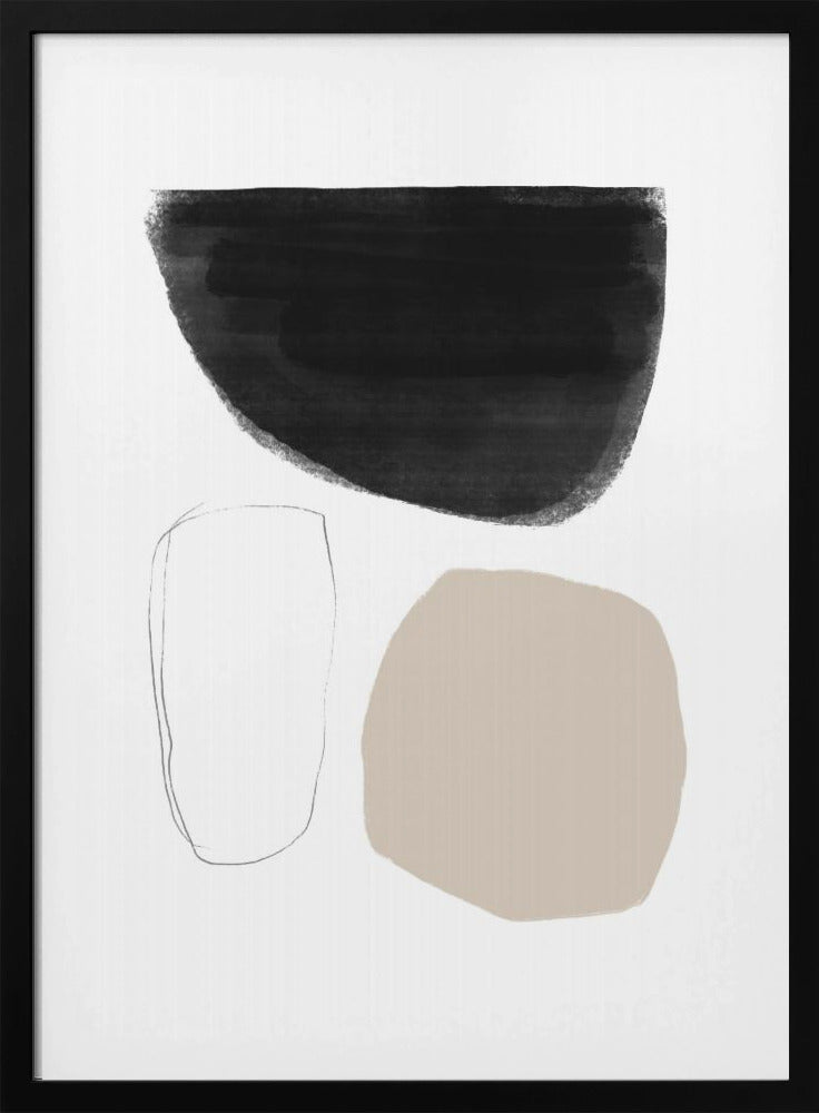 Geometrische Formen in Harmonie | Poster