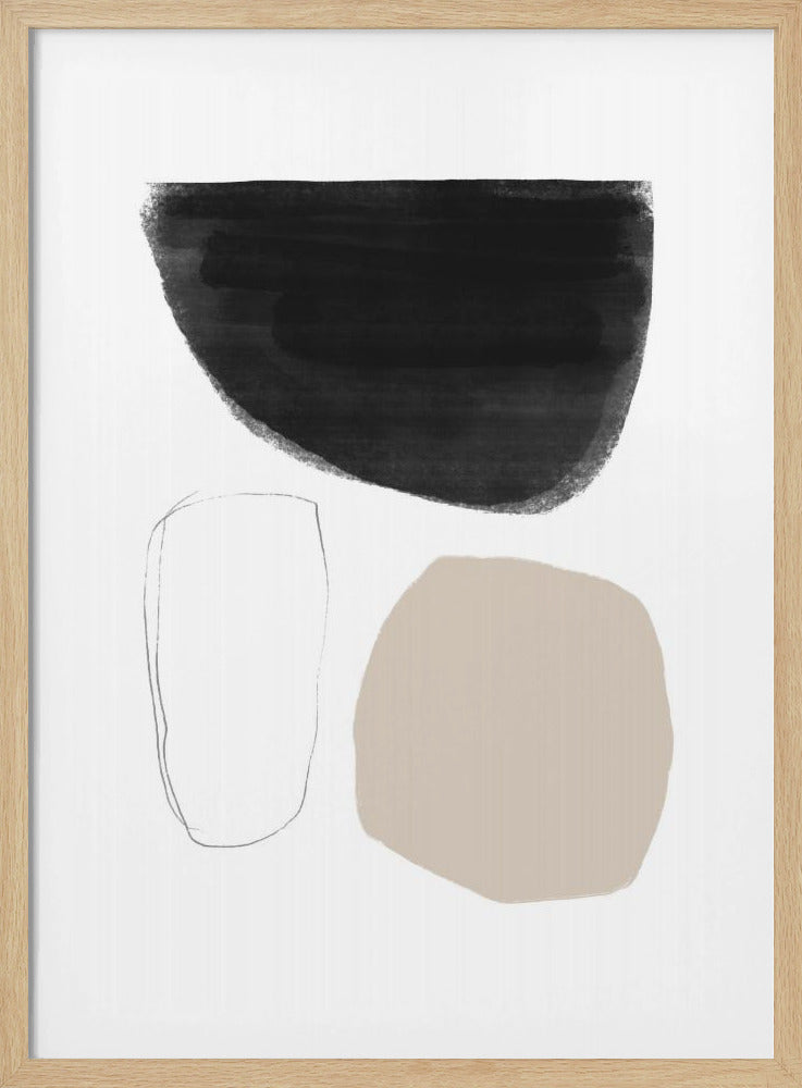 Geometrische Formen in Harmonie | Poster