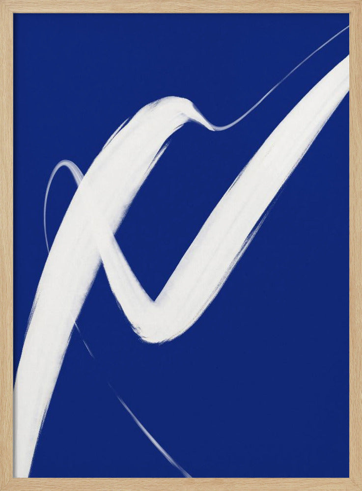 Blauer Wirbeltanz | Poster