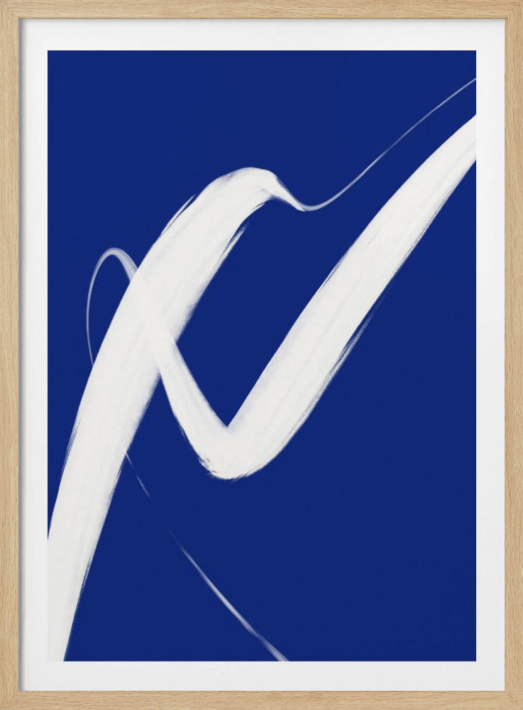 Blauer Wirbeltanz | Poster