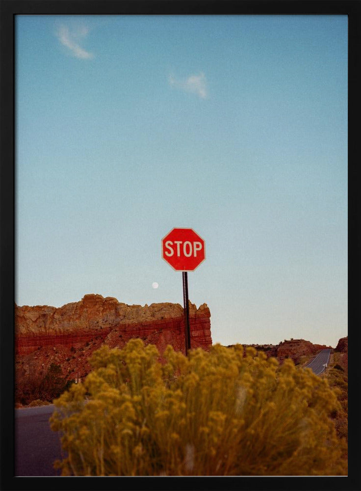 Abiquiu Sonnenuntergang | Poster