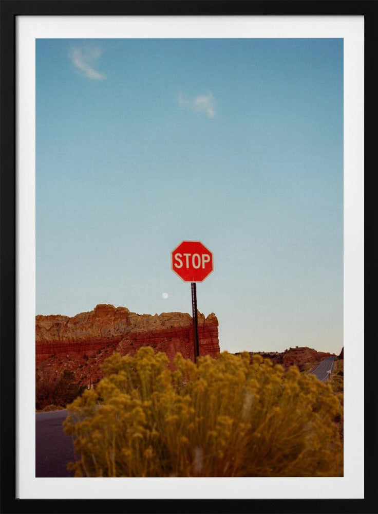 Abiquiu Sonnenuntergang | Poster