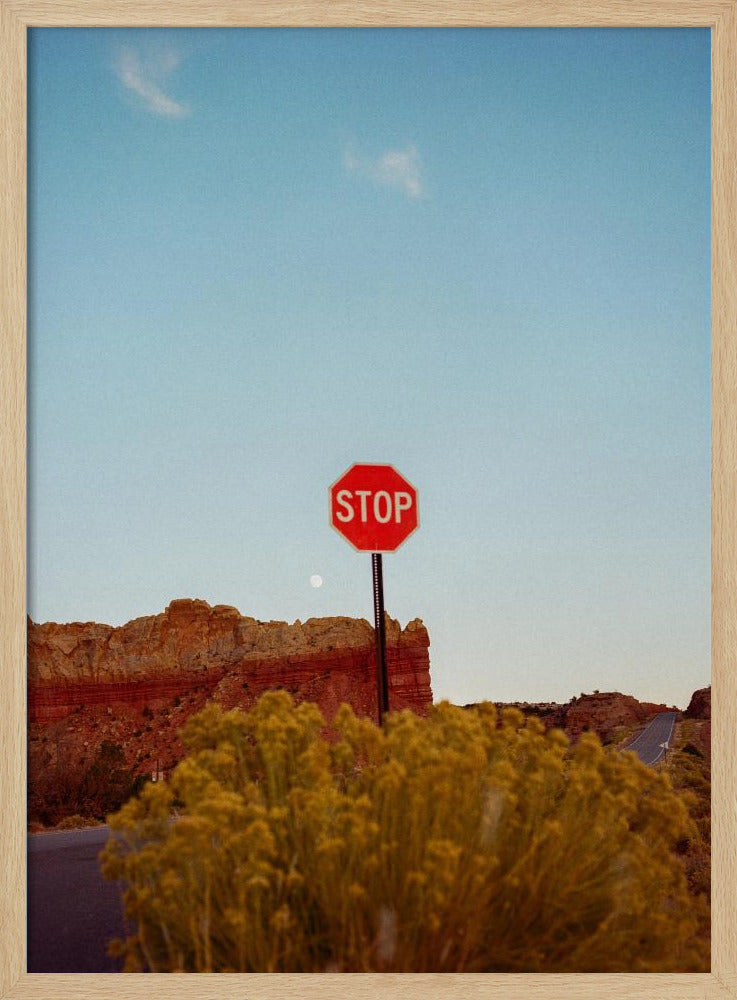 Abiquiu Sonnenuntergang | Poster