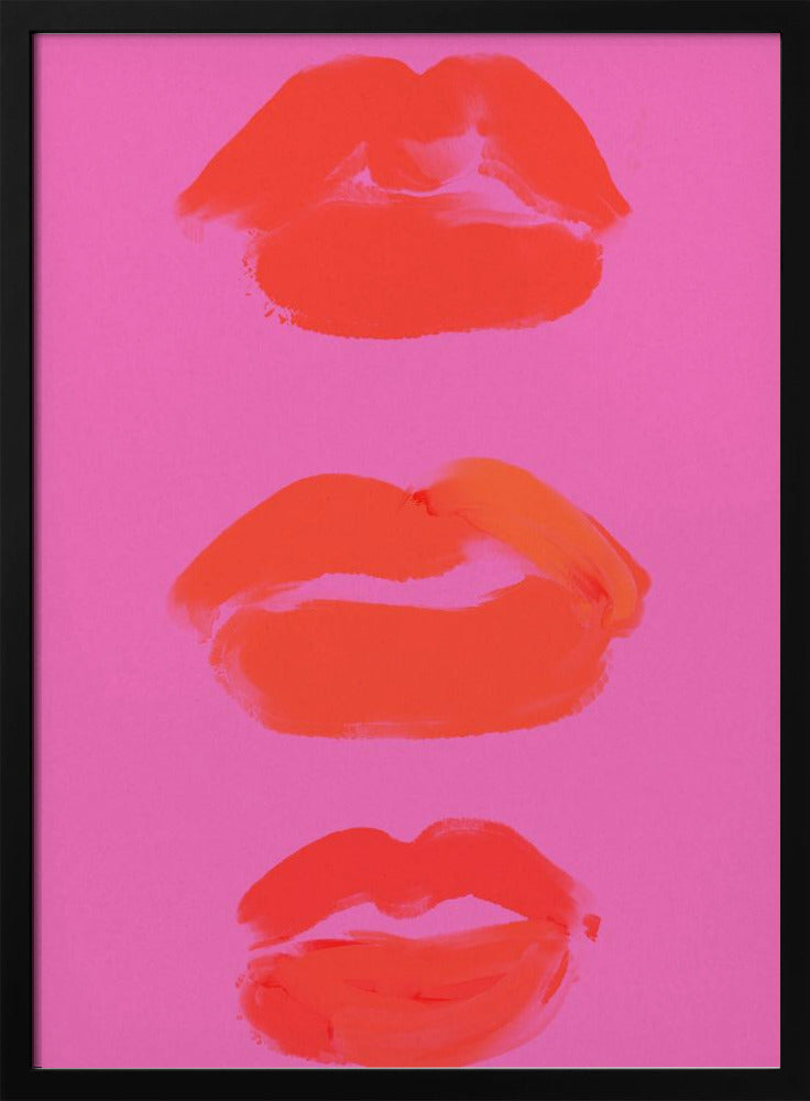 Neon Pout Serie | Poster