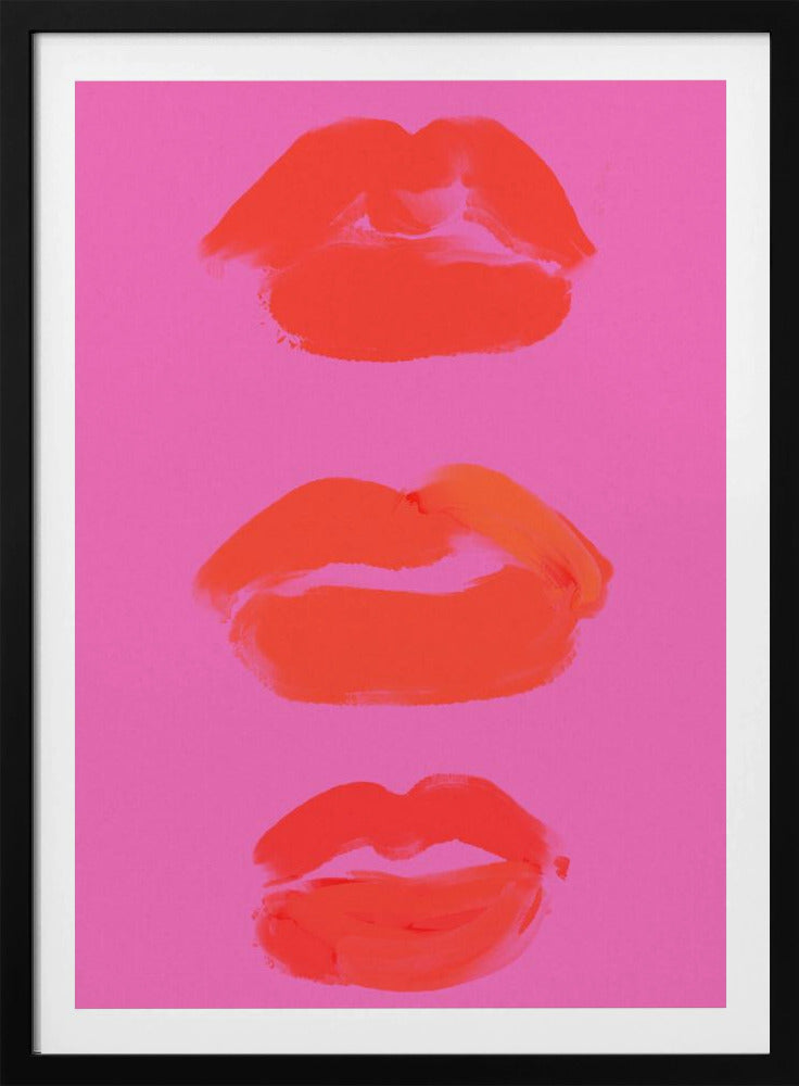 Neon Pout Serie | Poster