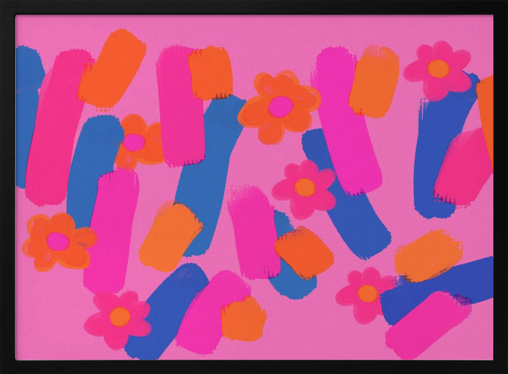 Blumenpinseltanz | Poster