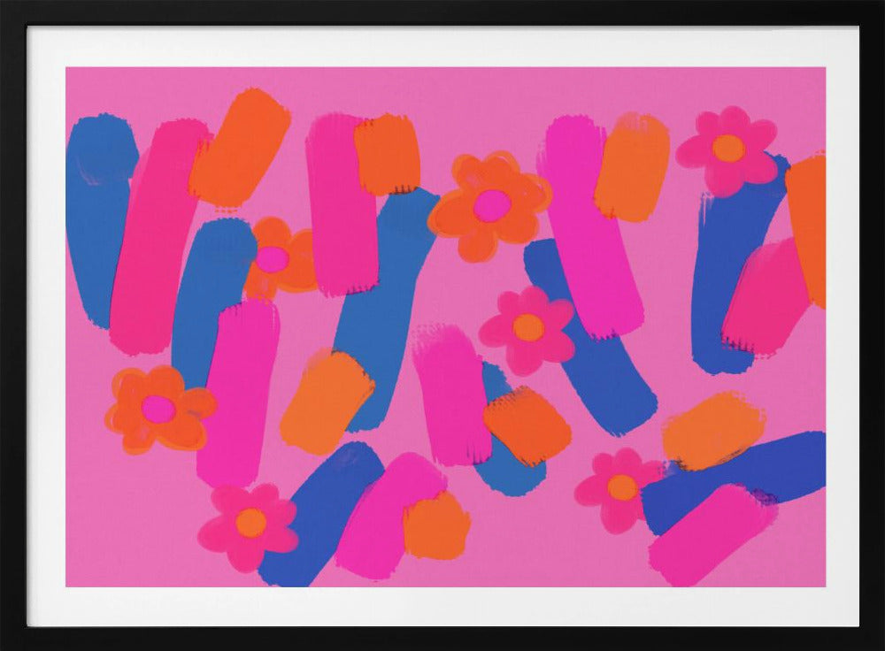 Blumenpinseltanz | Poster