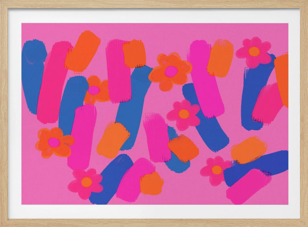 Blumenpinseltanz | Poster