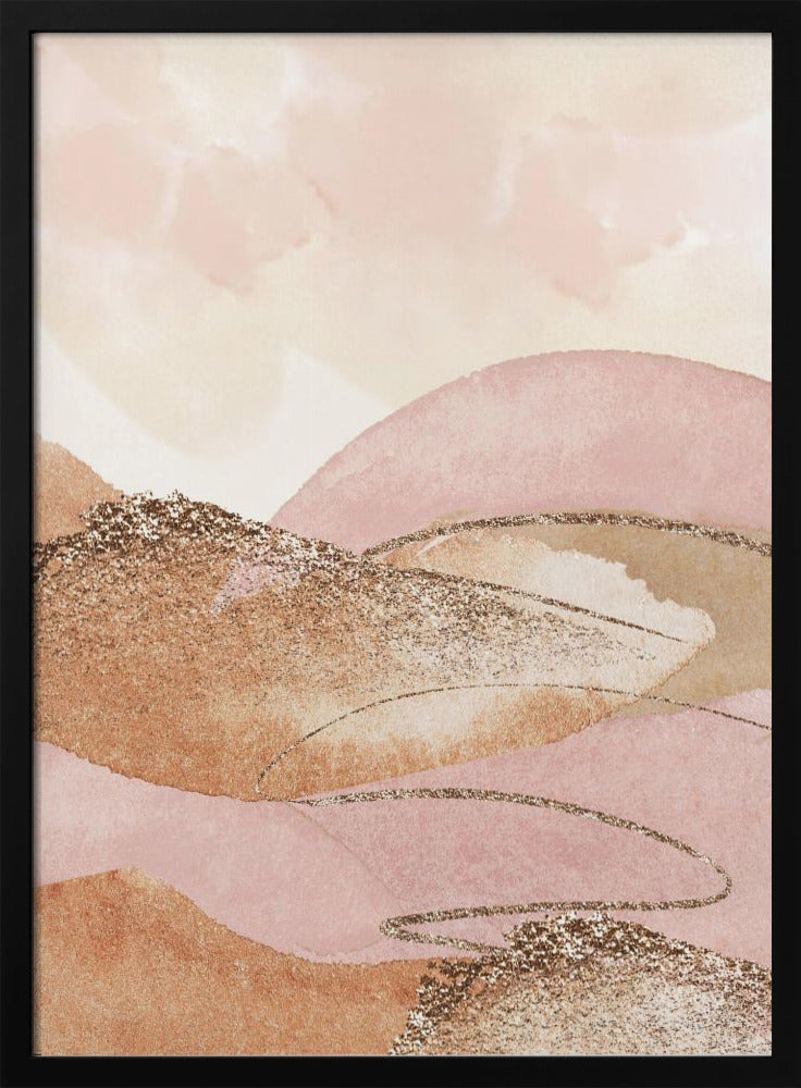 Landschaft in Pink-2 | Poster