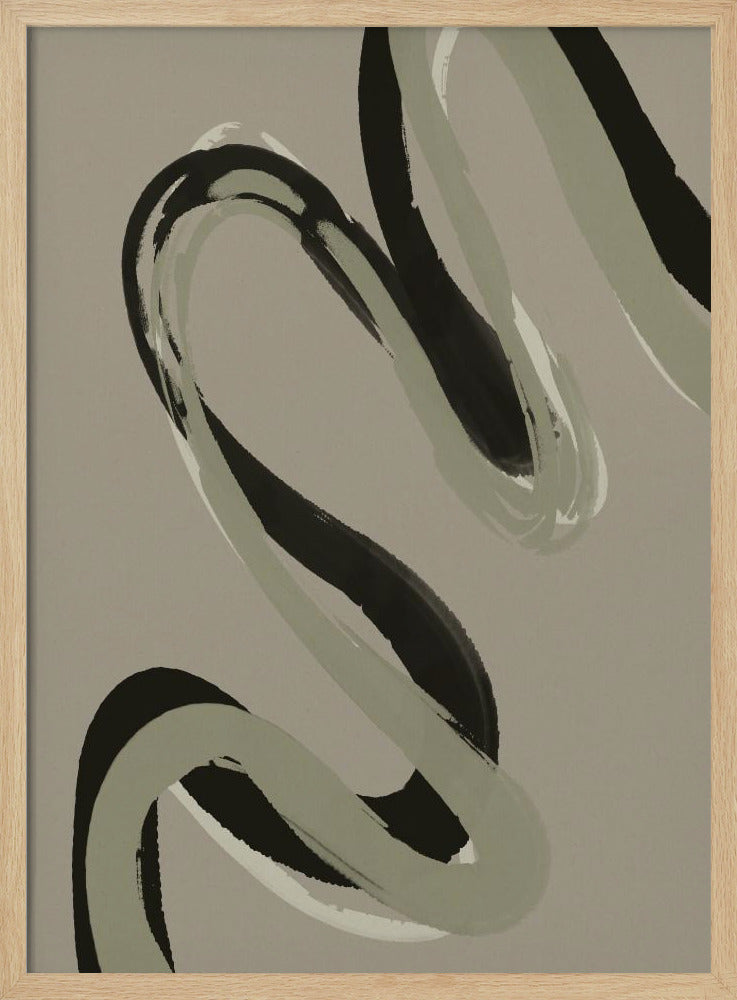 Eleganter Wirbel | Poster